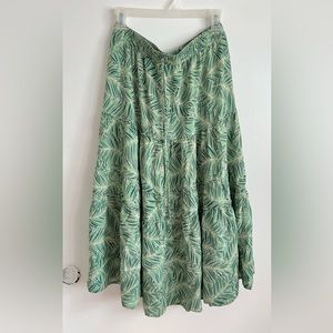 Green Leafy Women’s Skirt hobo vibes